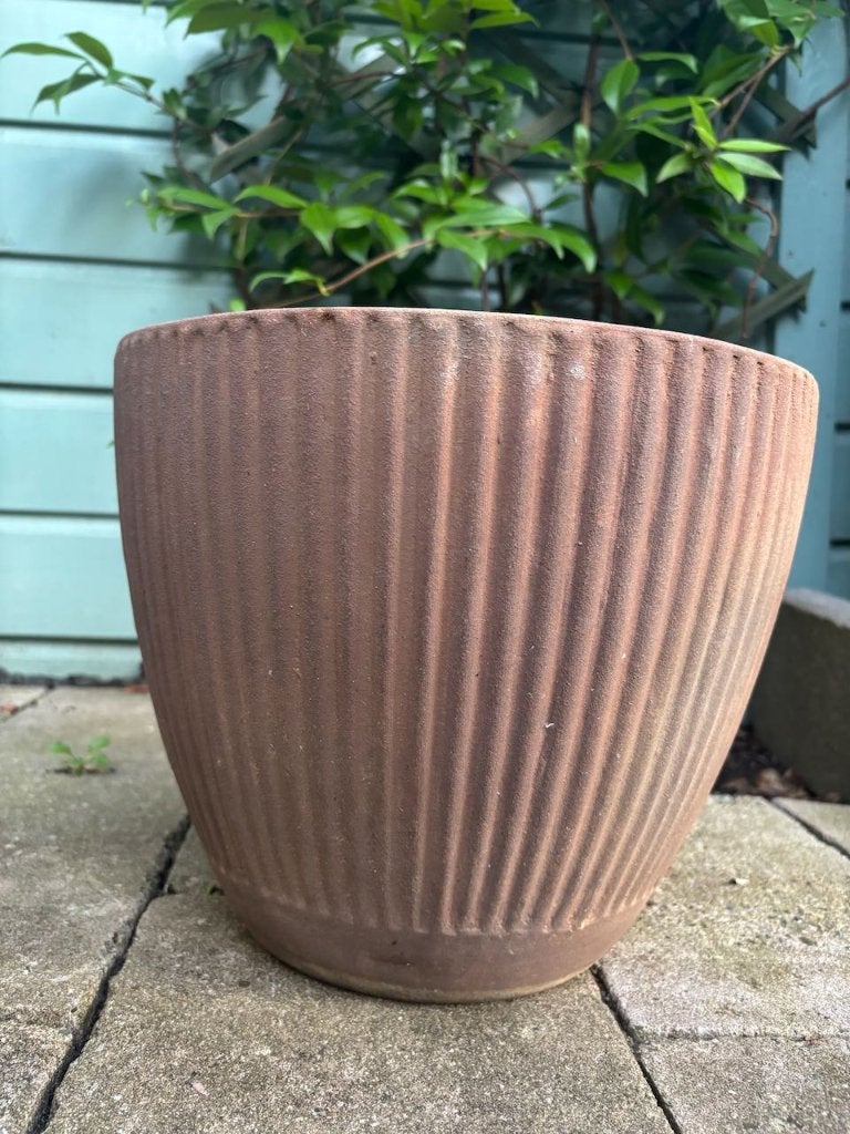 grote bloempot plantenpot voor buiten 18 liter, Tuin en Terras, Rond, Zo goed als nieuw, Minder dan 40 cm, Binnen