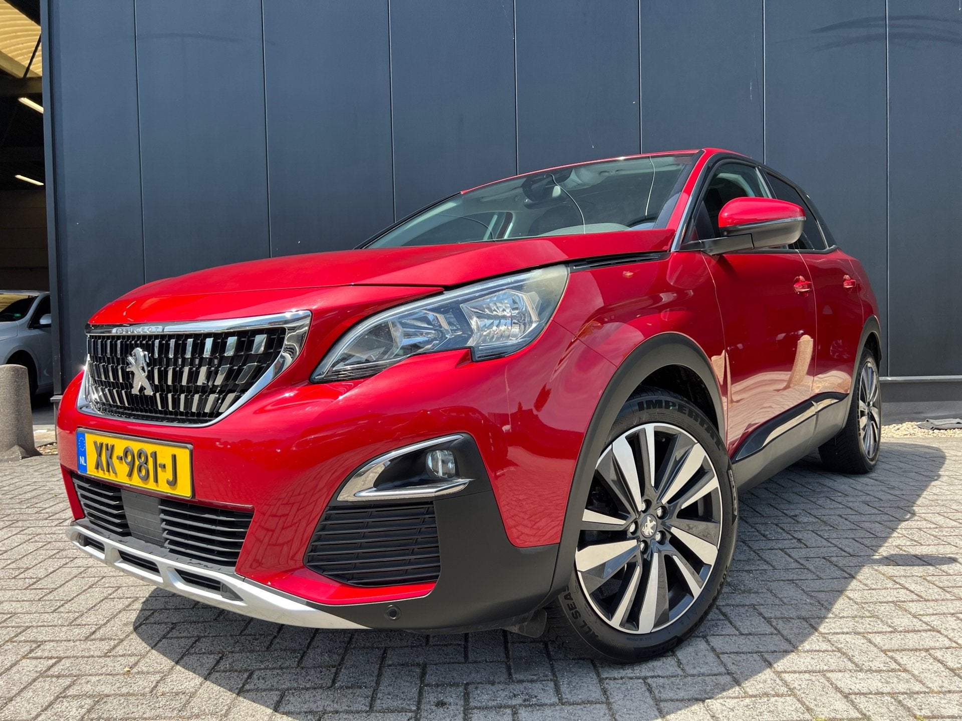 Peugeot 3008 1.2 Allure 2019 Automaat/Leer/19'Lmv/Camera/Nap, Auto's, Automatische klimaatregeling, Gebruikt, 1199 cc, Leder en Stof