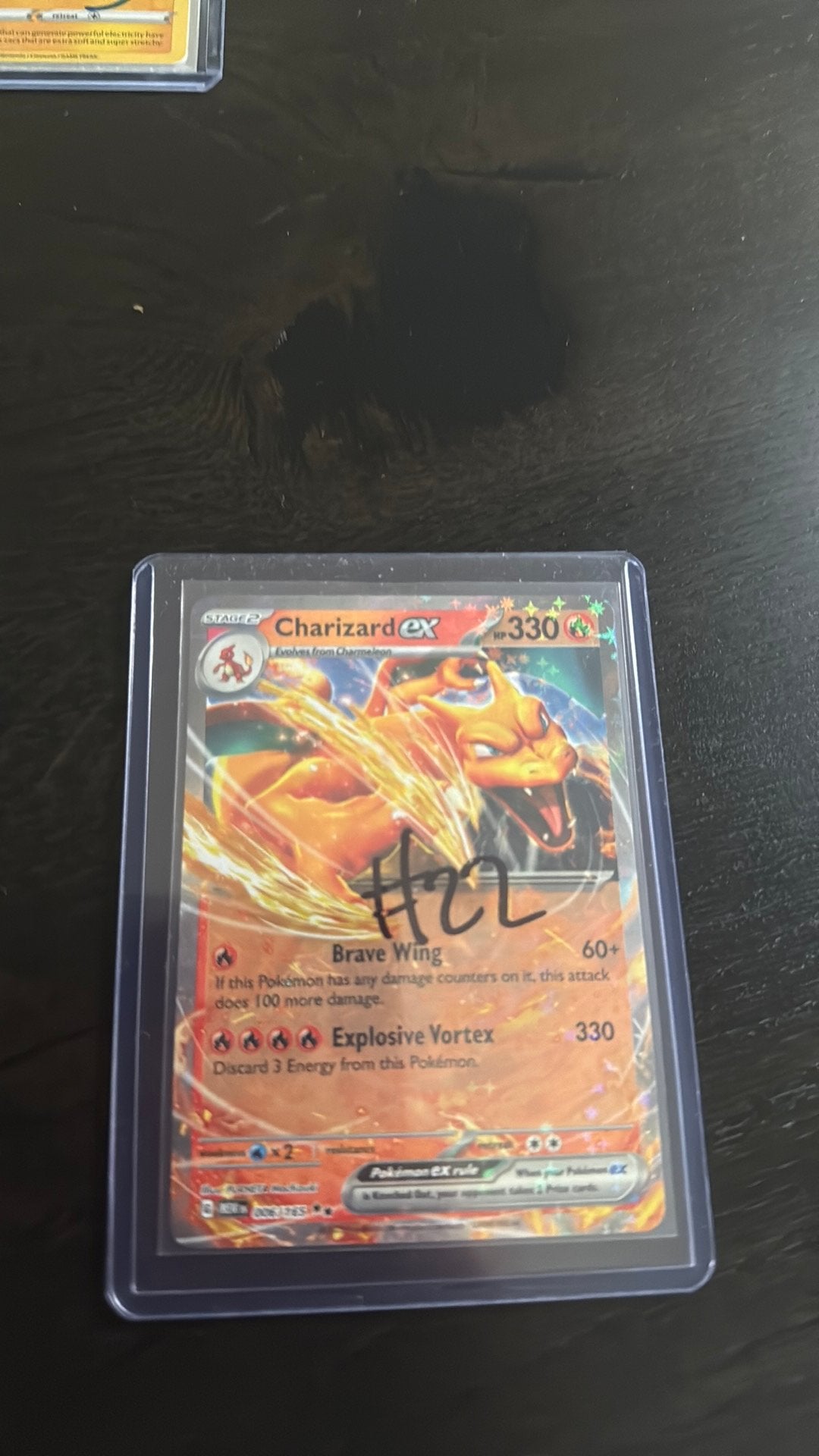 Charizard ex sv 151, Ophalen of Verzenden, Zo goed als nieuw