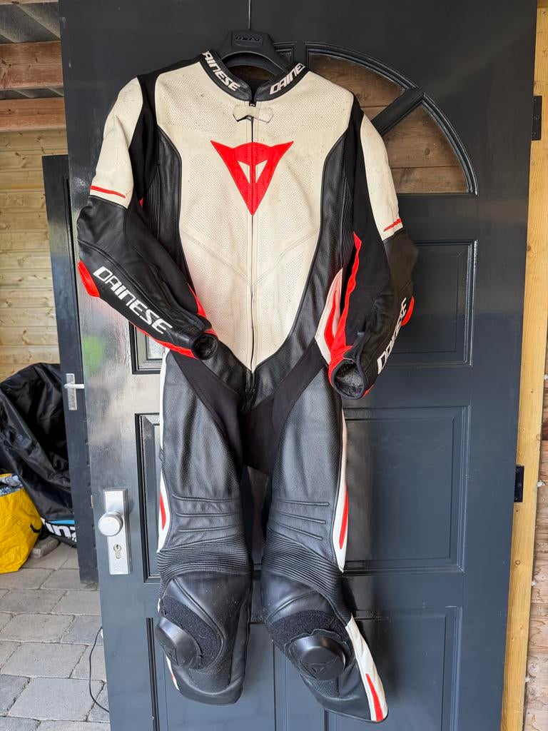 Dainese Laguna Seca 4 lady 1pc suit Maat 48, Motoren, Ophalen, Tweedehands, Dames, Combipak