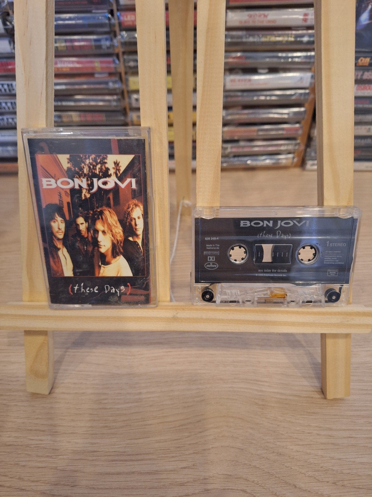 Bon Jovi - These Days (Cassette), Gebruikt, 1 bandje, Ophalen of Verzenden, Origineel