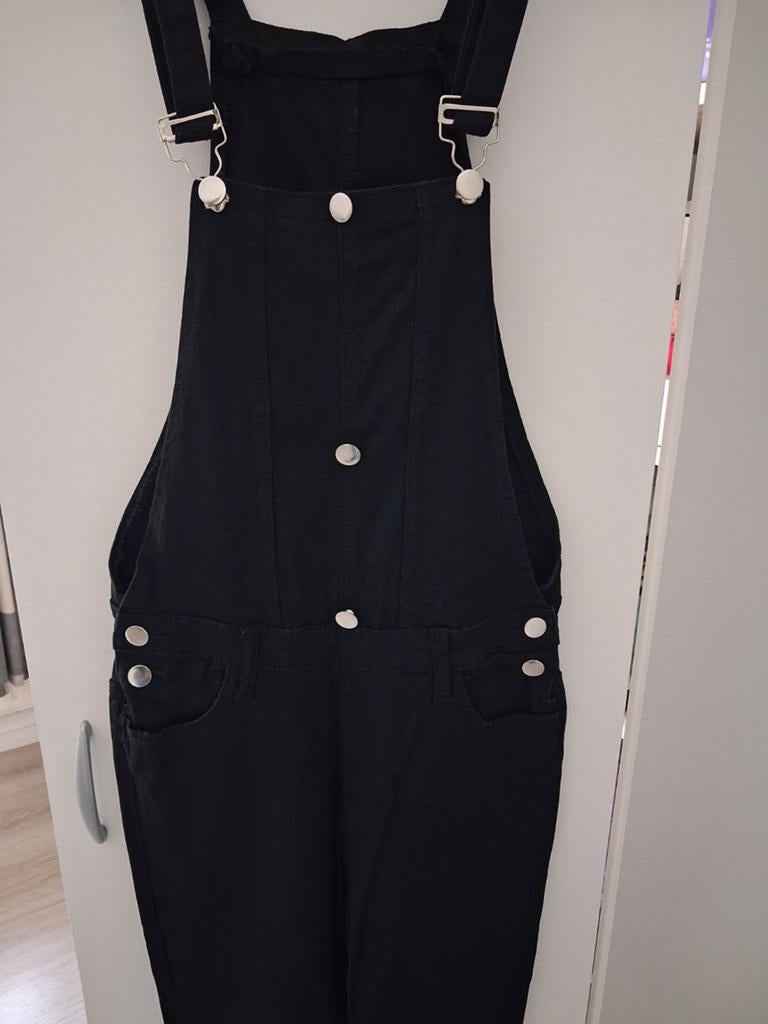 Dames tuinbroek, Ophalen, Nieuw, Maat 36 (S), Zwart