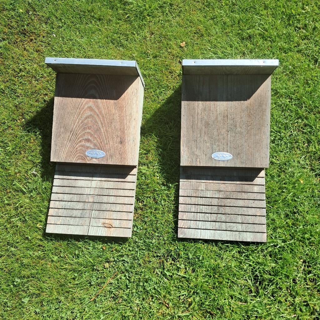 Vleermuis kasten  (2 stuks), Ophalen of Verzenden, Zo goed als nieuw, Overige materialen, Overige typen
