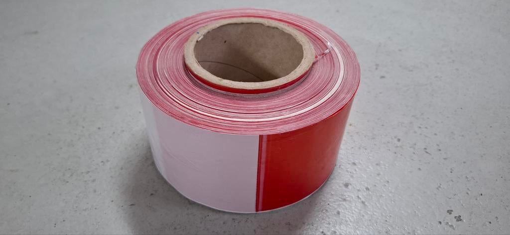Afzetlint Rood-Wit, Doe-het-zelf en Verbouw, Ophalen of Verzenden