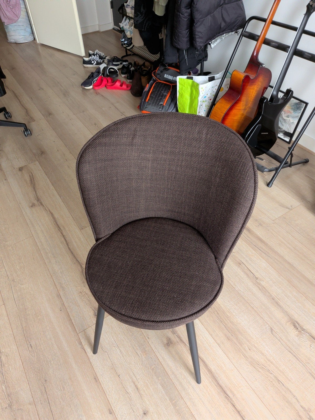 2 Jysk Risskov stoelen - Zo goed als nieuw, Ophalen, Twee, Bruin, Zo goed als nieuw