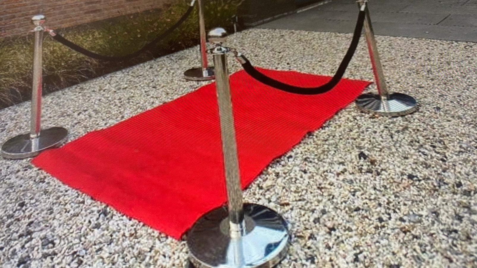 Rode loper set voor een feestelijke ingang, Hobby en Vrije tijd, Feestartikelen | Verhuur, Ophalen