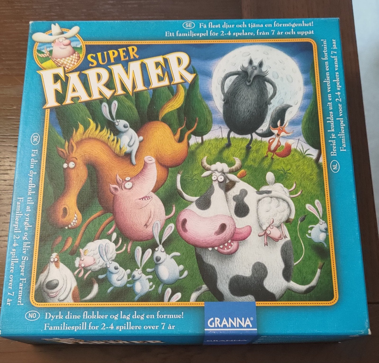 Super Farmer familiespel, Een of twee spelers, Ophalen of Verzenden, Zo goed als nieuw, Granna