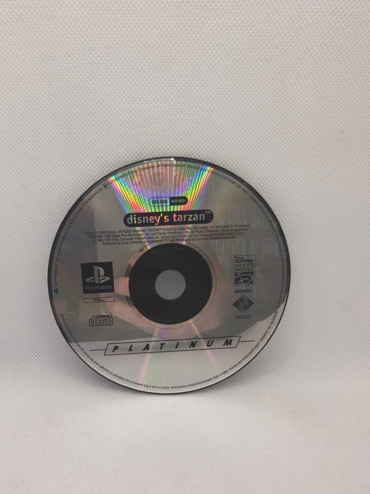 Disney Tarzan Playstation 1 game, Avontuur en Actie, 1 speler, Ophalen of Verzenden, Zo goed als nieuw