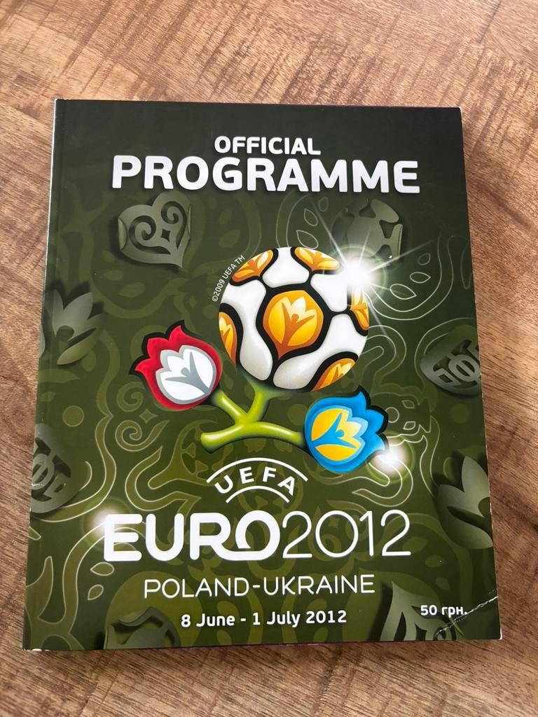 EK Voetbal 2012 Officiele programmagids, Ophalen of Verzenden, Zo goed als nieuw, Buitenlandse clubs