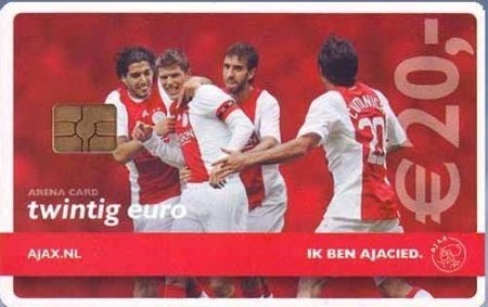 ArenA kaart A102.02 Spelvreugde Ik ben Ajacied gebruikt, Ophalen of Verzenden, Nederland