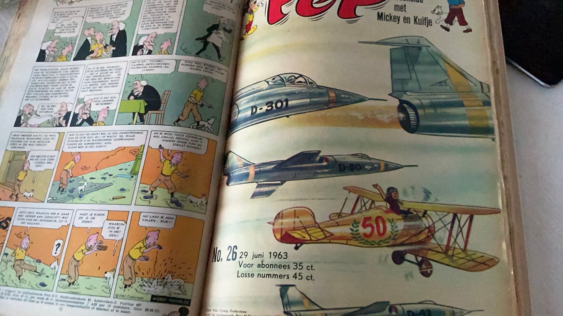 PEP. strips uit 1963, Boeken, Ophalen of Verzenden, Zo goed als nieuw