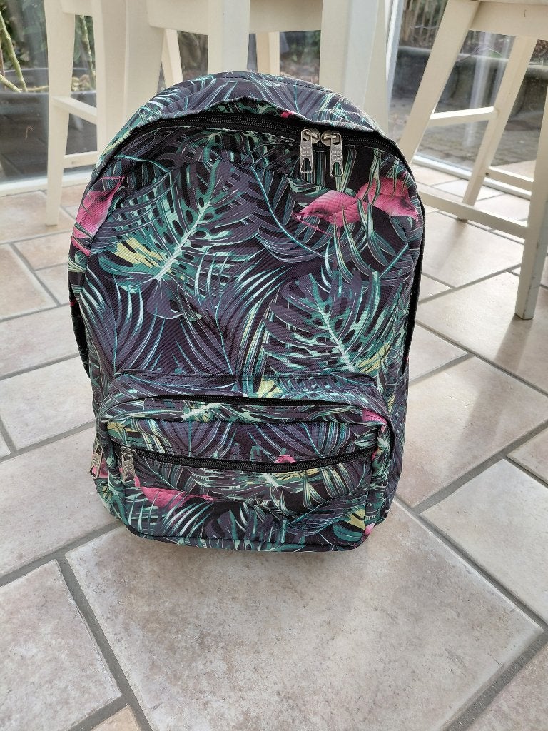Enrico Benetti Malaga laptop rugtas schooltas - Flamino, Rugtas, 40 tot 50 cm, Ophalen of Verzenden, Zo goed als nieuw
