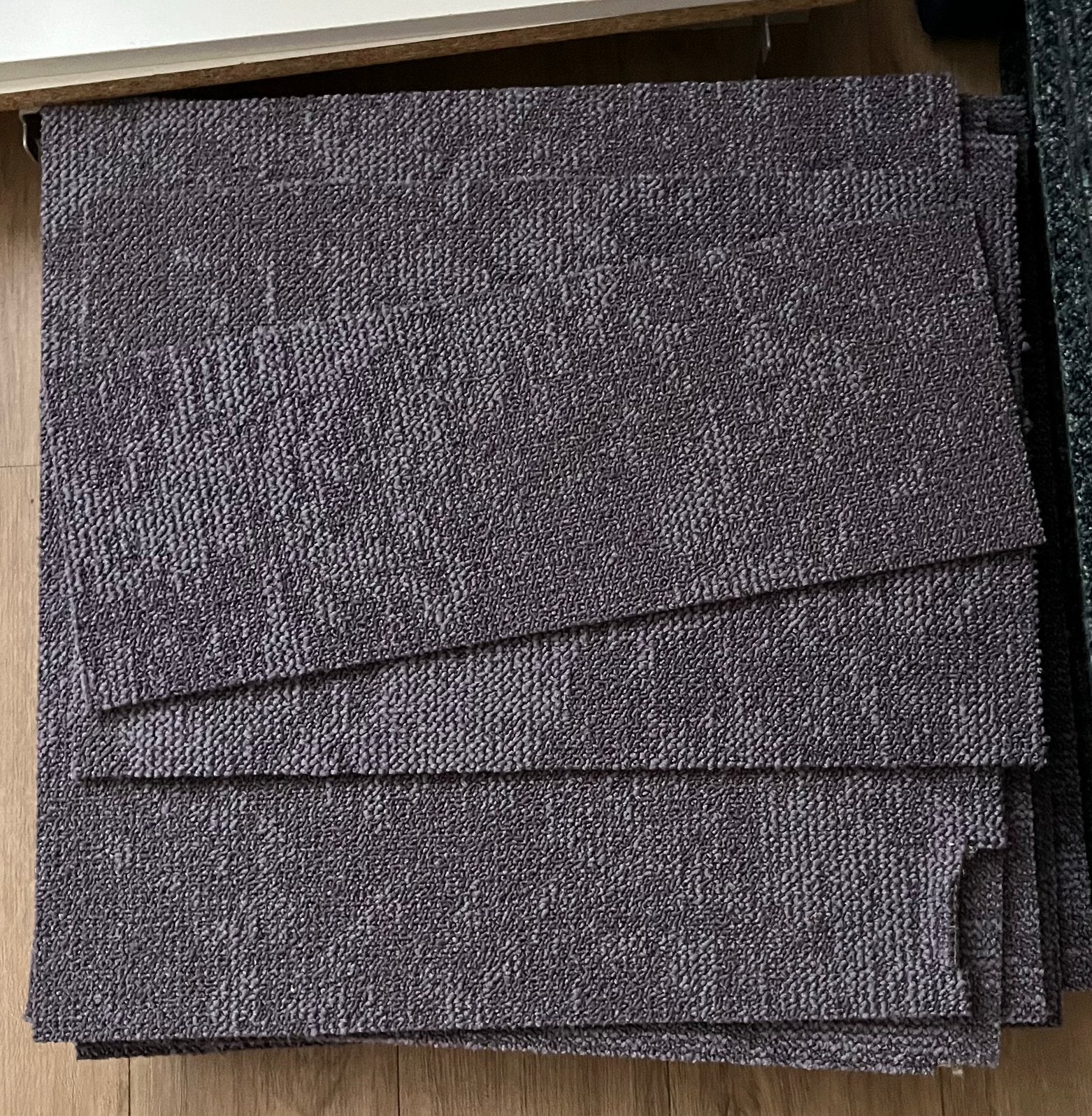 46 Tapijttegels, Huis en Inrichting, Stoffering | Tapijten en Kleden, Ophalen, Blauw, Vierkant, 200 cm of meer