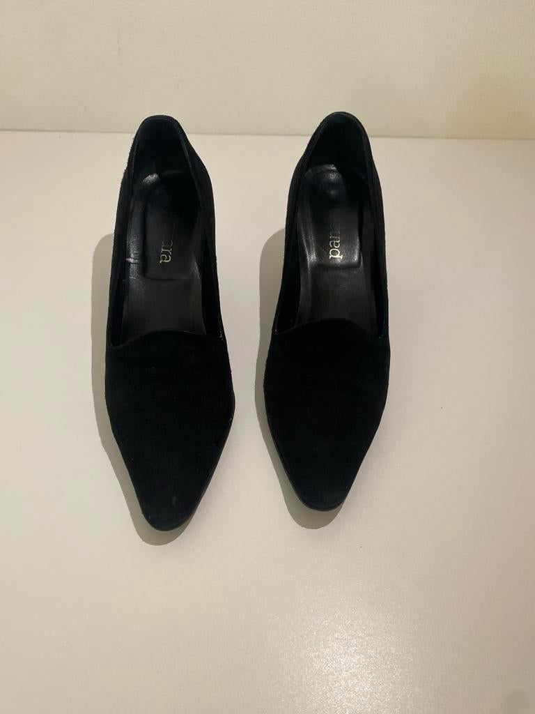 Panara zwarte pumps maat 38,5, Ophalen of Verzenden, Gedragen, Zwart, Pumps