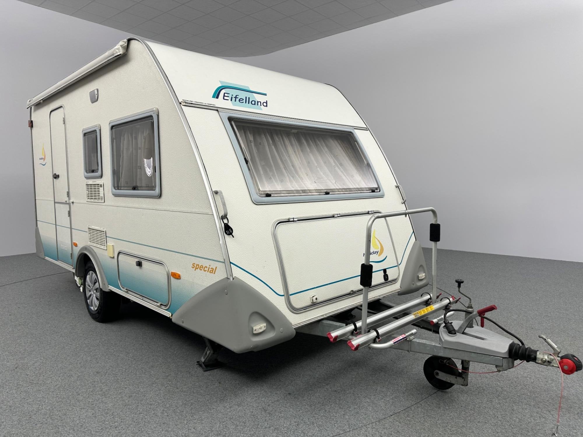 Knaus Eifelland Holiday 395 TK Special Stapelbed Mover, Caravans en Kamperen, Caravans, Bedrijf, 750 - 1000 kg, Dwars-stapelbed