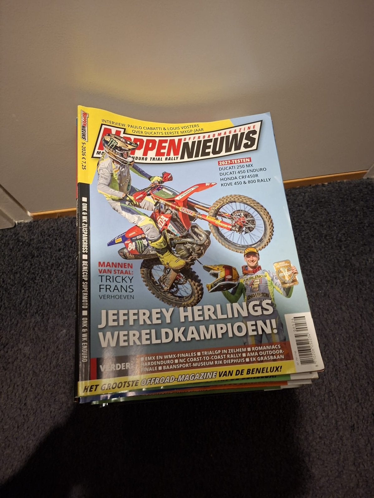 9 jaargangen Noppennieuws te koop 2018 tm 2026, Ophalen, Zo goed als nieuw
