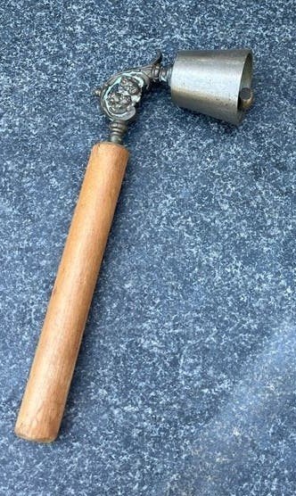 Antieke Messing Bel Handbel, Antiek en Kunst, Ophalen of Verzenden