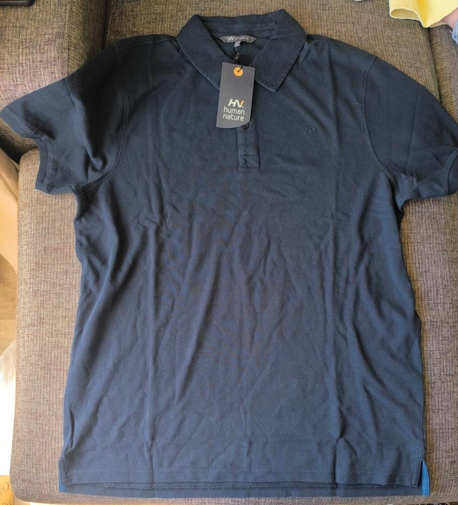 Human nature polo, Ophalen of Verzenden, Nieuw, Blauw