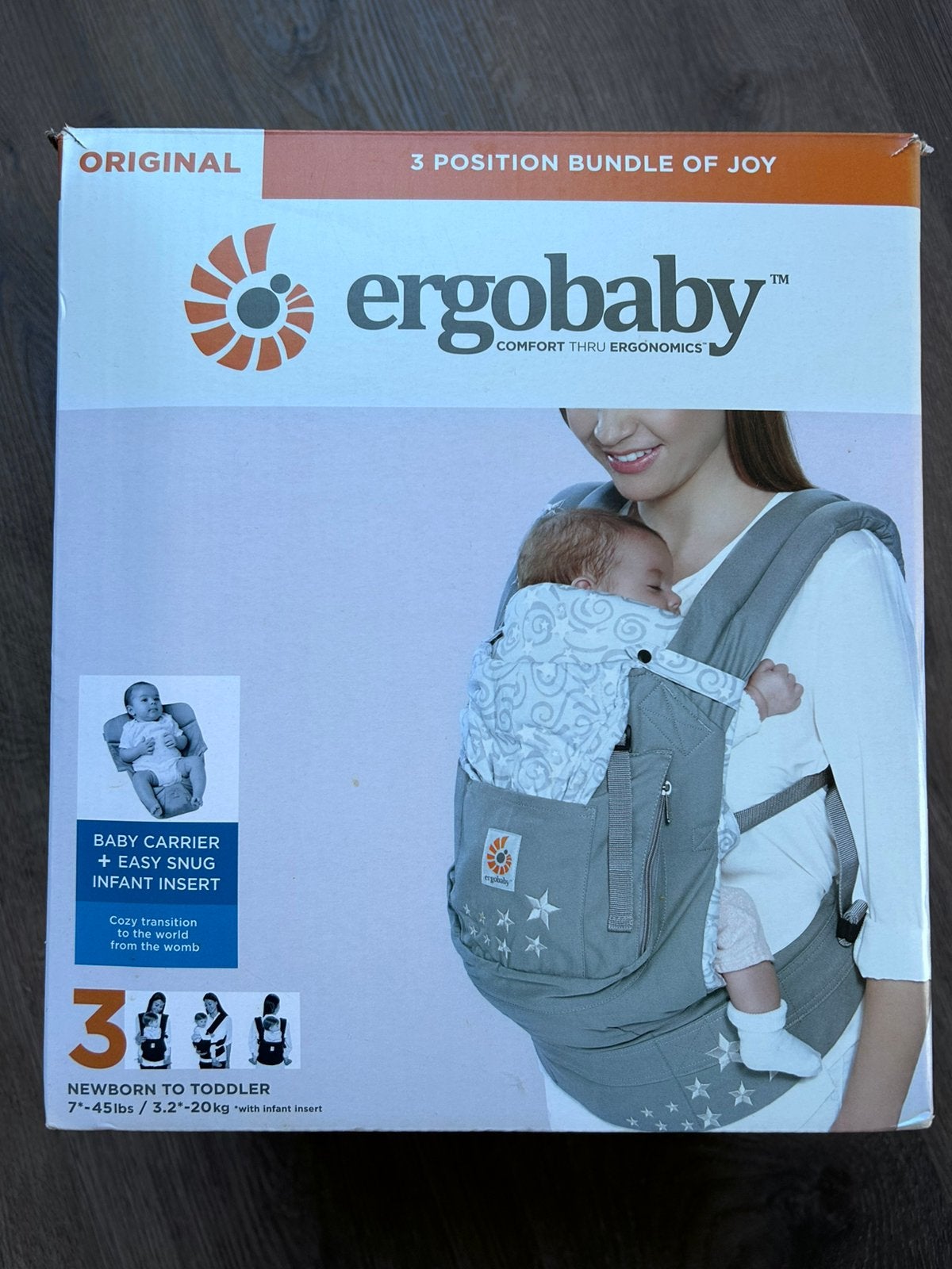 Ergo baby draagzak, Kinderen en Baby's, Babydragers en Draagdoeken, Buik of Rug, Zo goed als nieuw, Draagzak, Ophalen