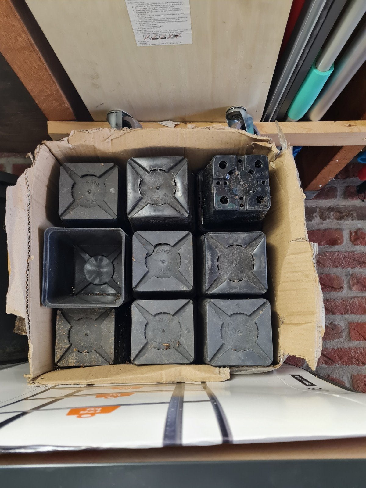 P11 kweekpotjes voor planten of zaailingen, Ophalen, Kunststof, Gebruikt, Minder dan 30 cm