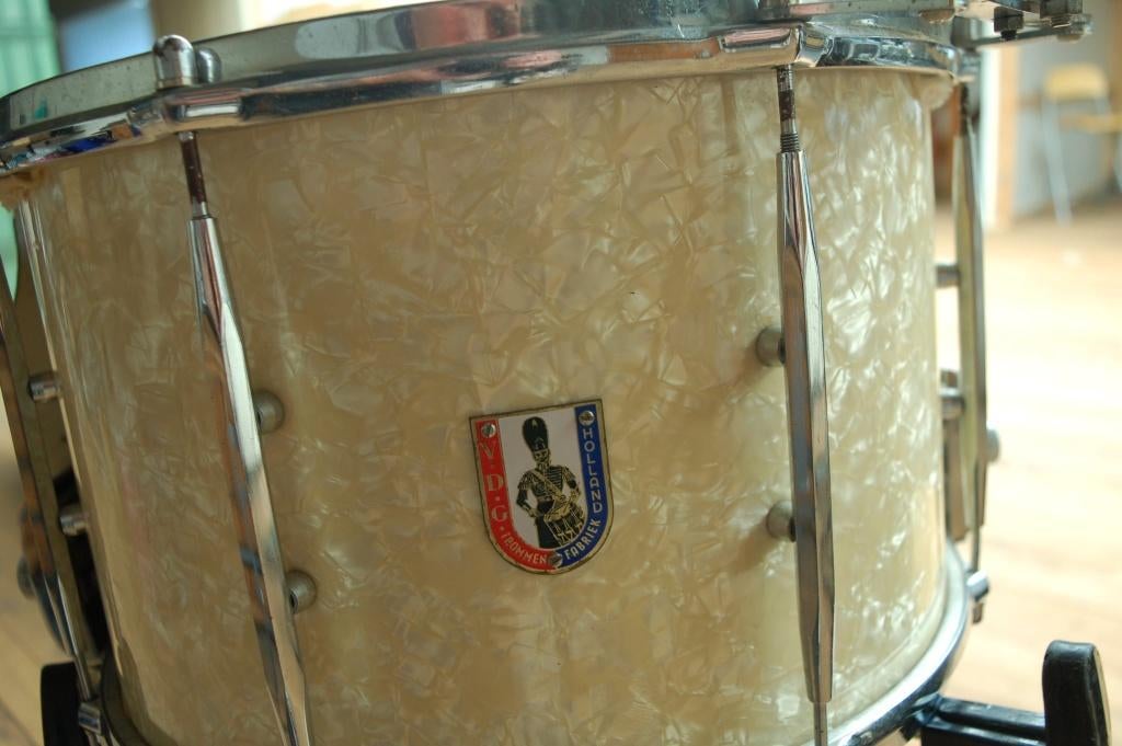 Drumgear ..cymbals/ snaredrum / twinpedaal, Ophalen, Gebruikt, Overige merken
