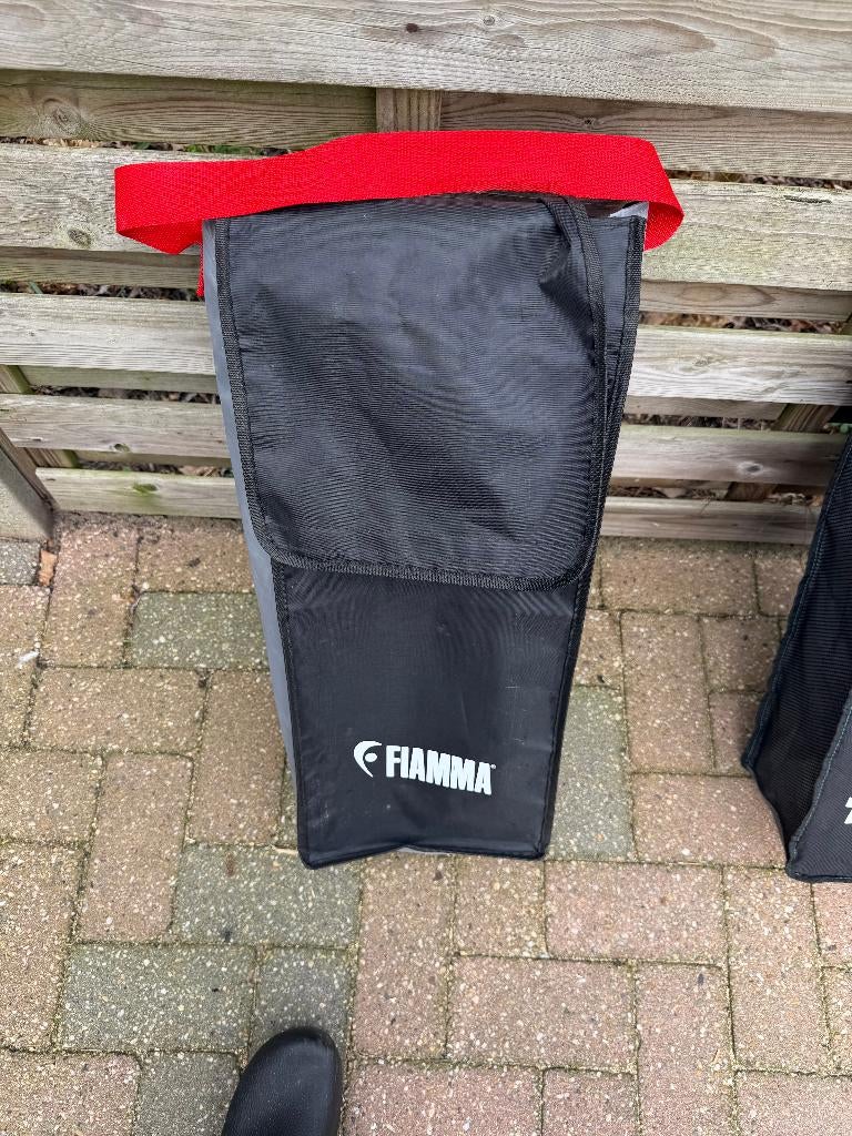 Levelers Fiamma met opbergtas, Caravans en Kamperen, Ophalen of Verzenden, Gebruikt