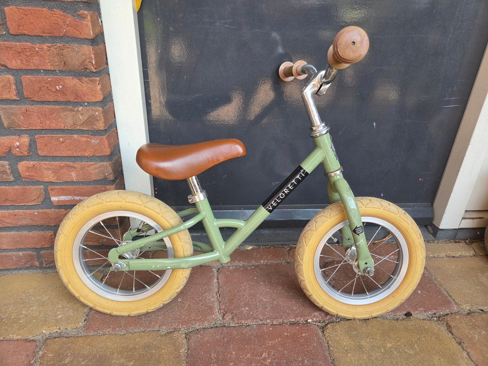 Veloretti loopfiets, groen, Ophalen, Gebruikt, Minder dan 16 inch, Veloretti