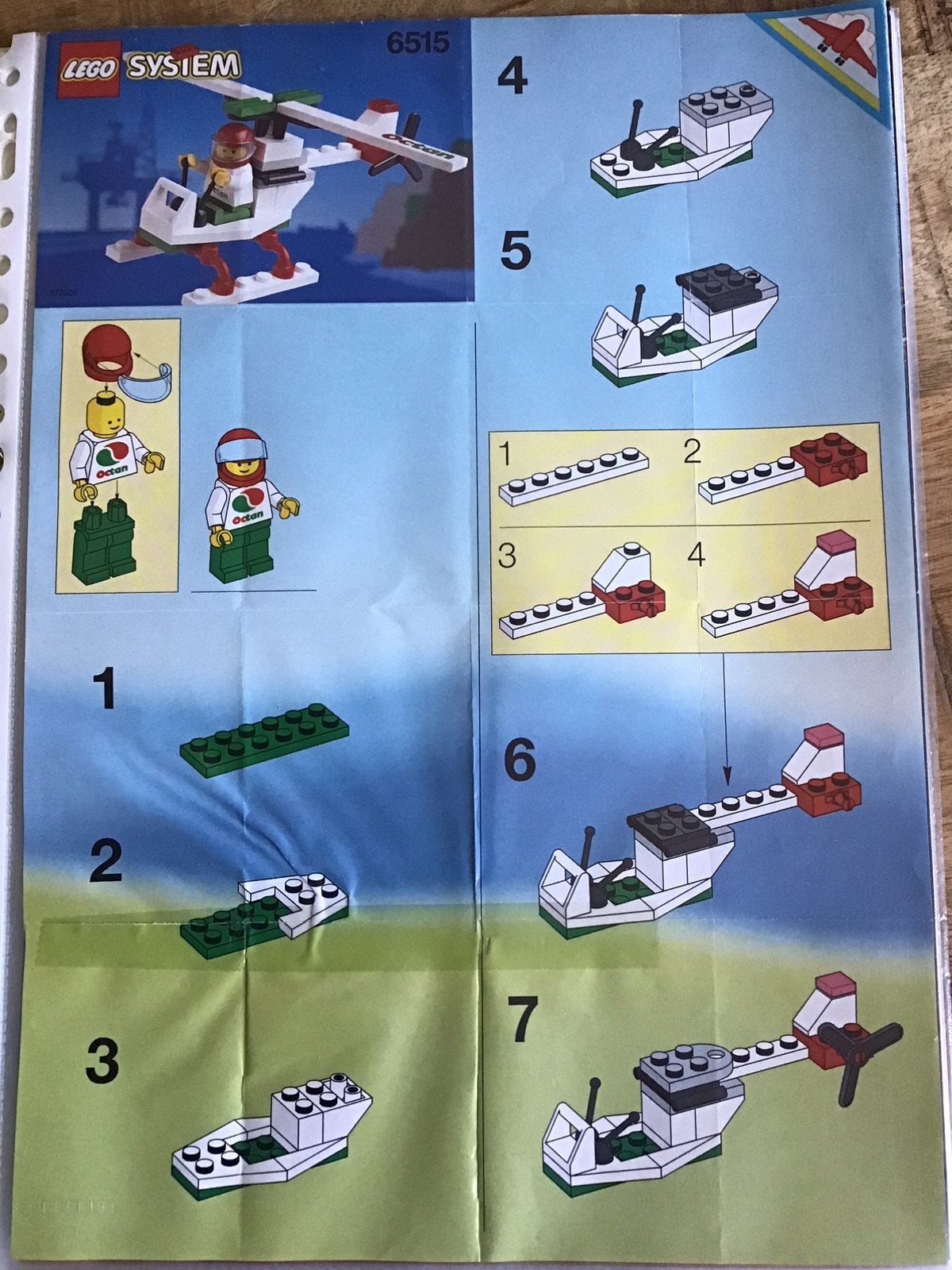 Lego instructieboekje 6515, Ophalen of Verzenden, Zo goed als nieuw