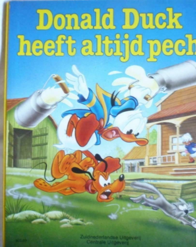 Donald Duck heeft altijd pech 1984, Boeken, Kinderboeken | Jeugd | onder 10 jaar, Zo goed als nieuw, Fictie algemeen, Ophalen of Verzenden
