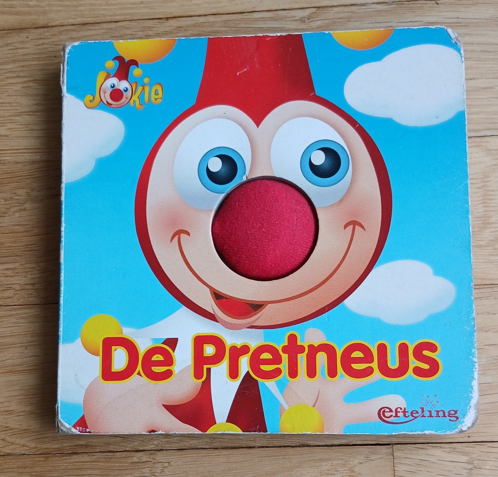 Jokie en Jet de pretneus! Piept als je op de neus drukt, Ophalen of Verzenden, Gebruikt, Overige typen