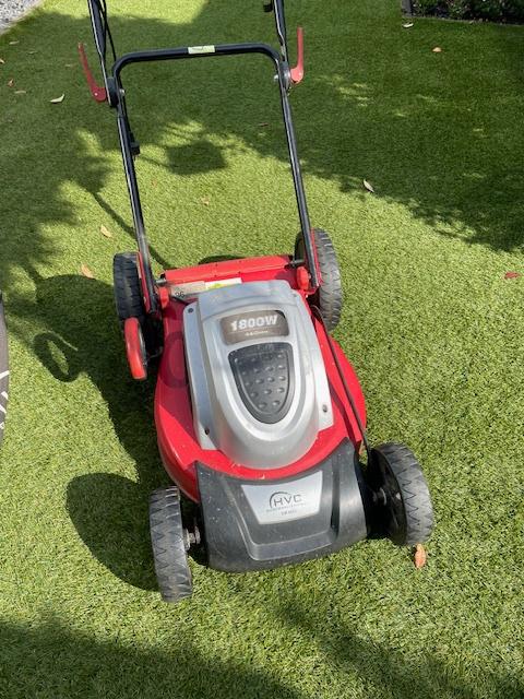 Grasmaaier HVC Elec. 460E 1800W, Tuin en Terras, Ophalen, Cirkelmaaier, Gebruikt, Elektrische grasmaaier