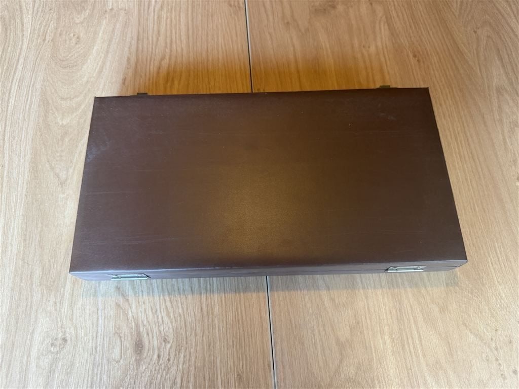 backgammon in koffer - S7270, Ophalen of Verzenden, Zo goed als nieuw