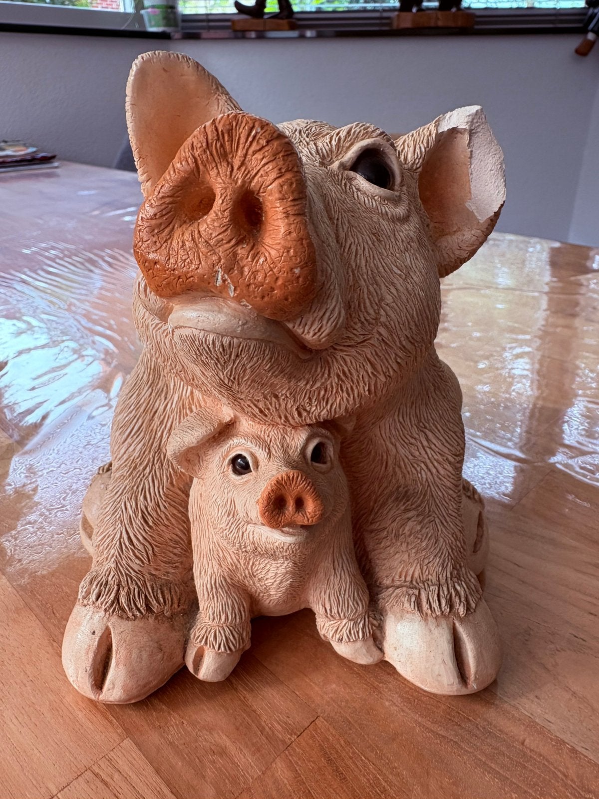 Piggybank spaarpot, Ophalen of Verzenden, Gebruikt, Metaal of Blik, Dier