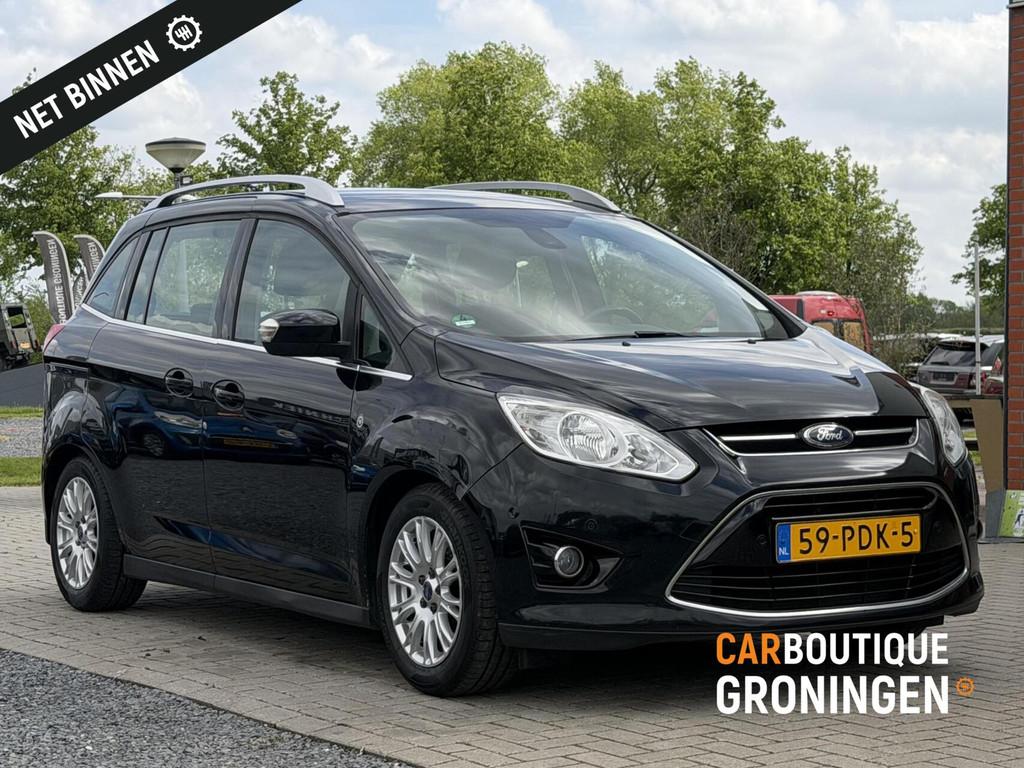 Ford Grand C-Max 1.6 Titanium 7P | CRUISE | CLIMA | APK 2027, Voorwielaandrijving, Gebruikt, 4 cilinders, 7 stoelen
