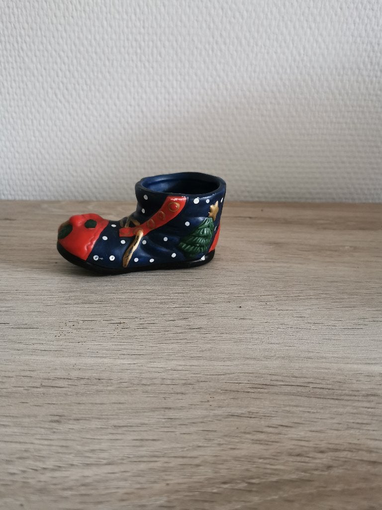 Kerst decoratie (clowns) schoen, Ophalen of Verzenden, Zo goed als nieuw