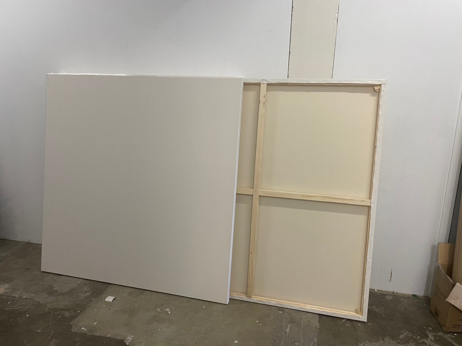 Handbespannen schildersdoeken-150x150cm,3D & standaard, Hobby en Vrije tijd, Schilderen, Ophalen of Verzenden, Zo goed als nieuw