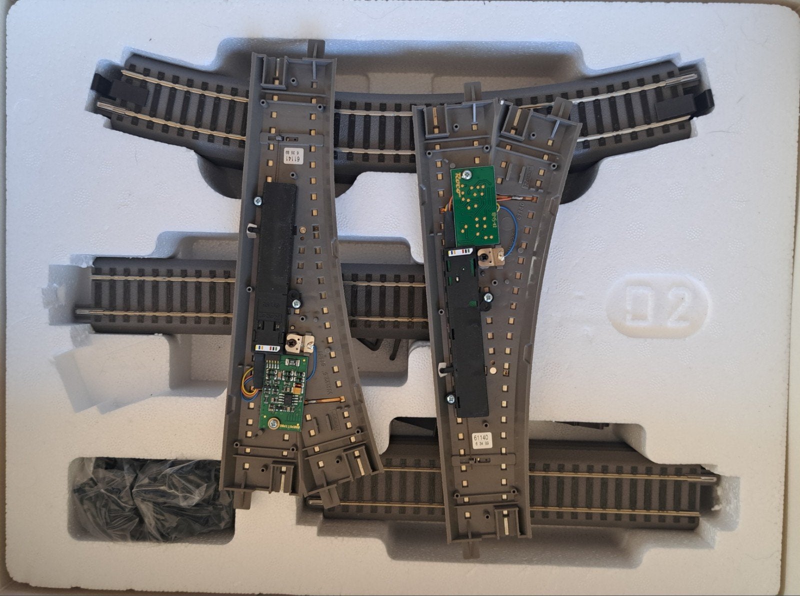 Roco Geoline rails en digitale wissels, Overige merken, Wisselstroom, Rails, Ophalen of Verzenden
