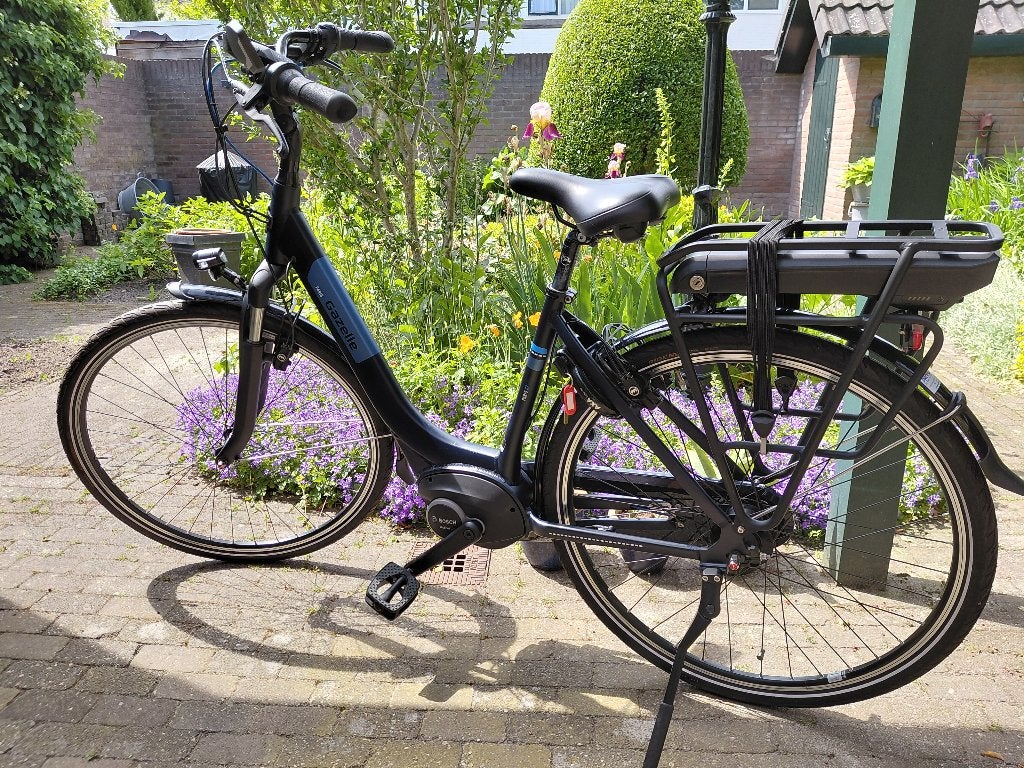 Gazelle paris C7, Ophalen, Zo goed als nieuw, 47 tot 51 cm, 50 km per accu of meer
