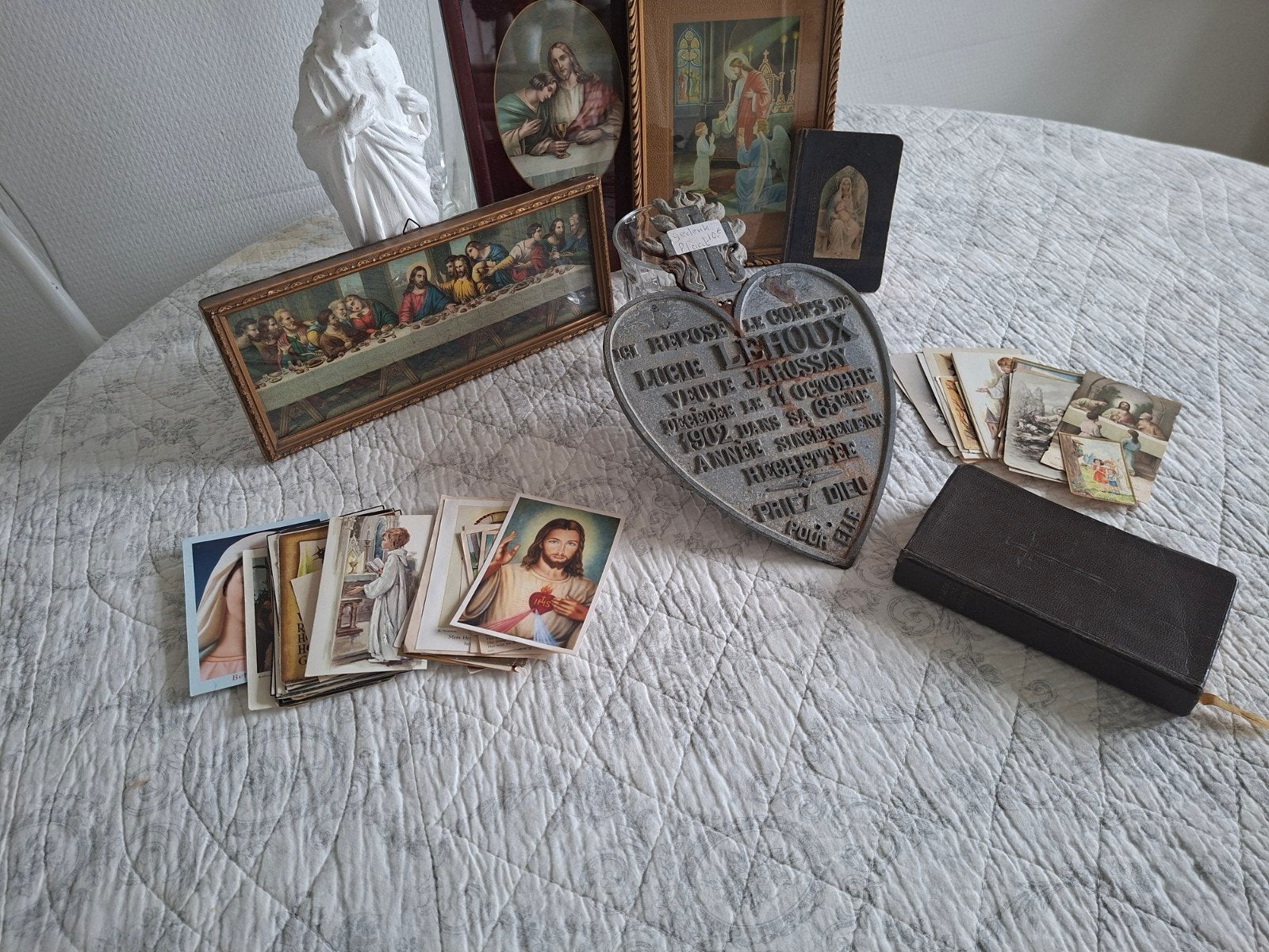 Religieuze decoratie en memorabilia collectie, Ophalen of Verzenden