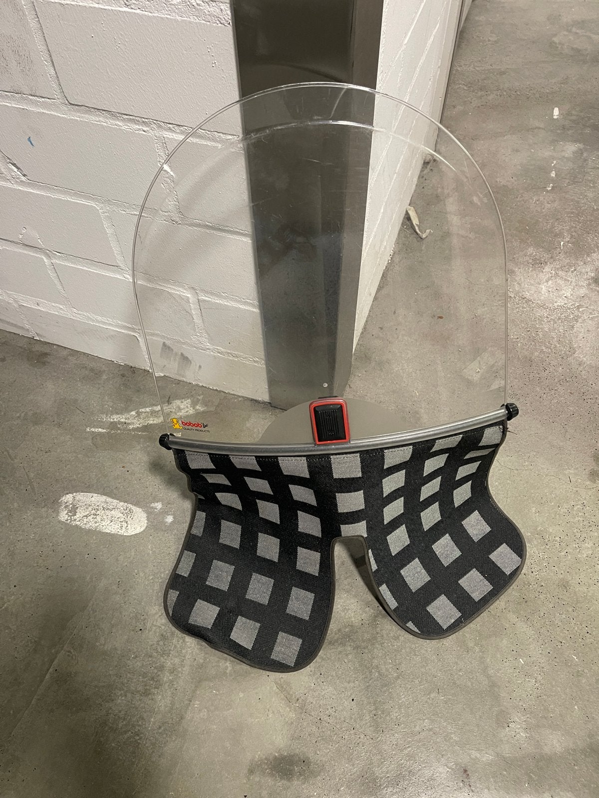 Bobike fietsstoeltje voorzitje met windscherm, Ophalen, Gebruikt, Voorzitje