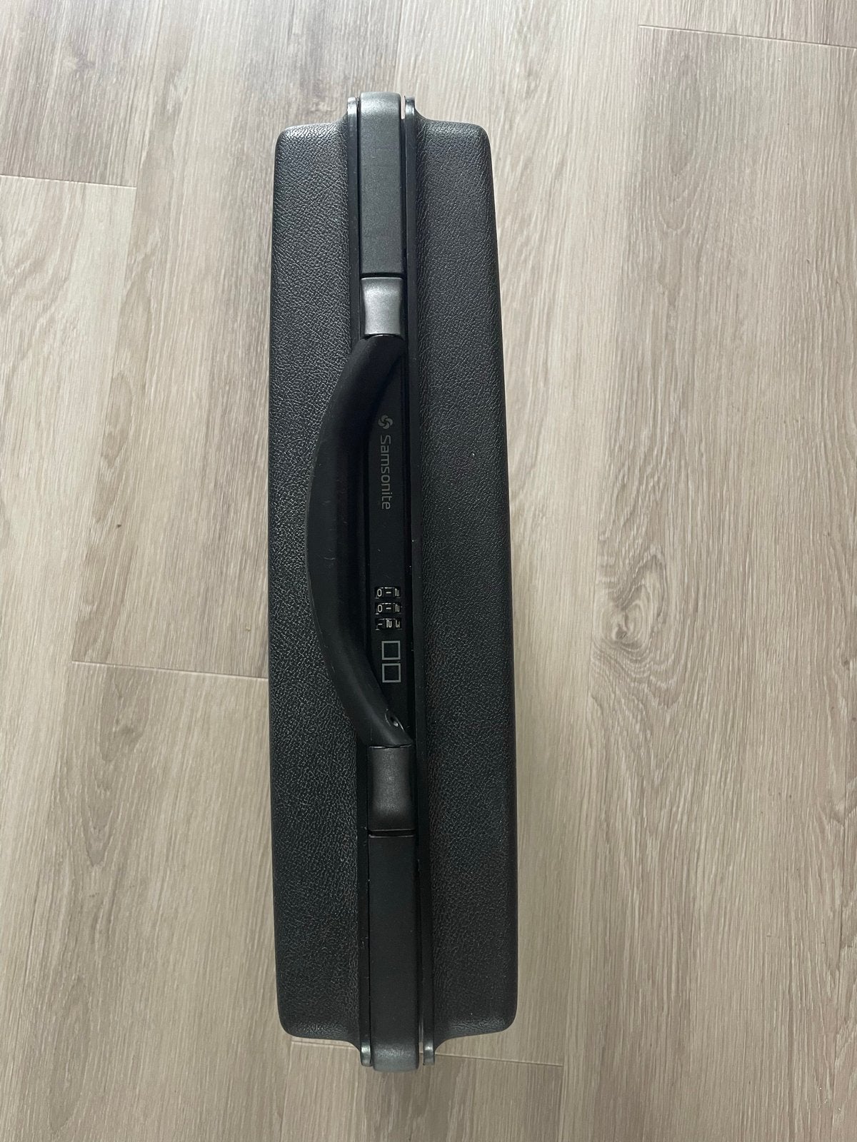 Samsonite Attachékoffer - Zwart, Hard Kunststof, Ophalen, Hard kunststof, Slot, Zo goed als nieuw