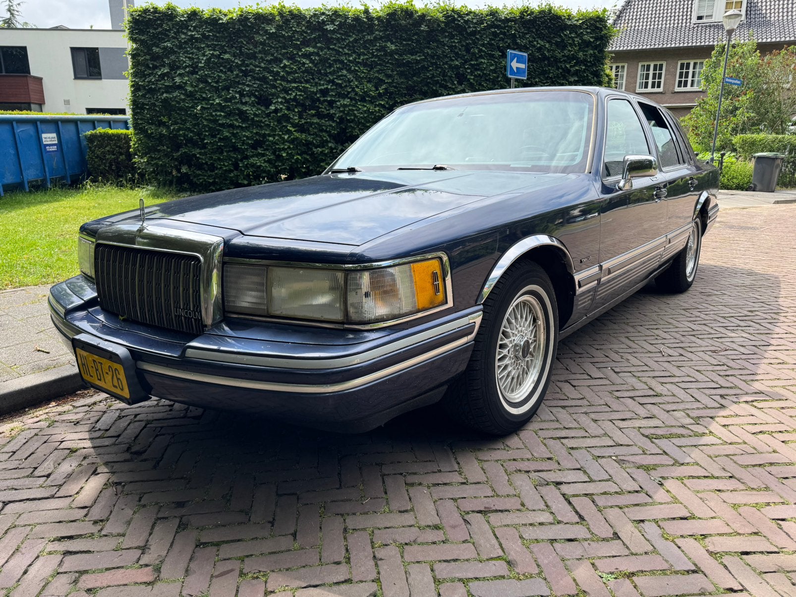 Lincoln Town Car 4.6 AUT U9 1994 Blauw, Automaat, Achterwielaandrijving, Town Car, Particulier