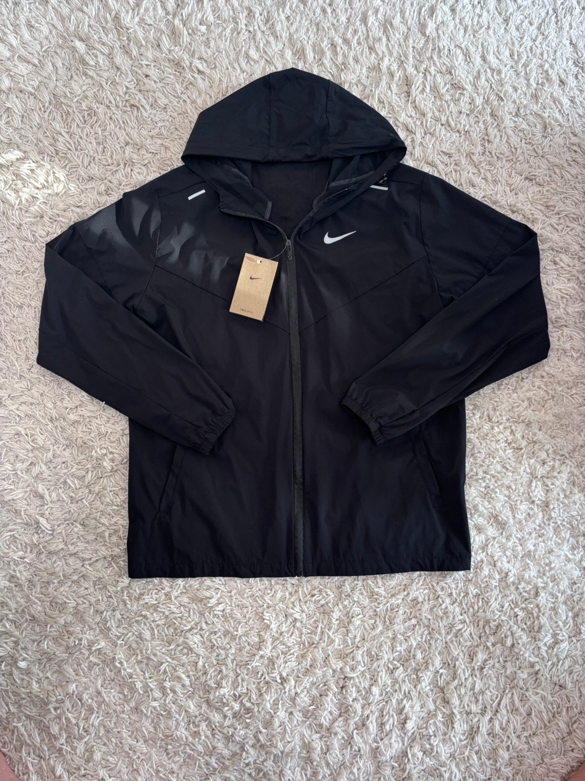 Nike miller windbreker - maat M - topkwaliteit, Ophalen of Verzenden, Zo goed als nieuw, Maat 48/50 (M), Zwart