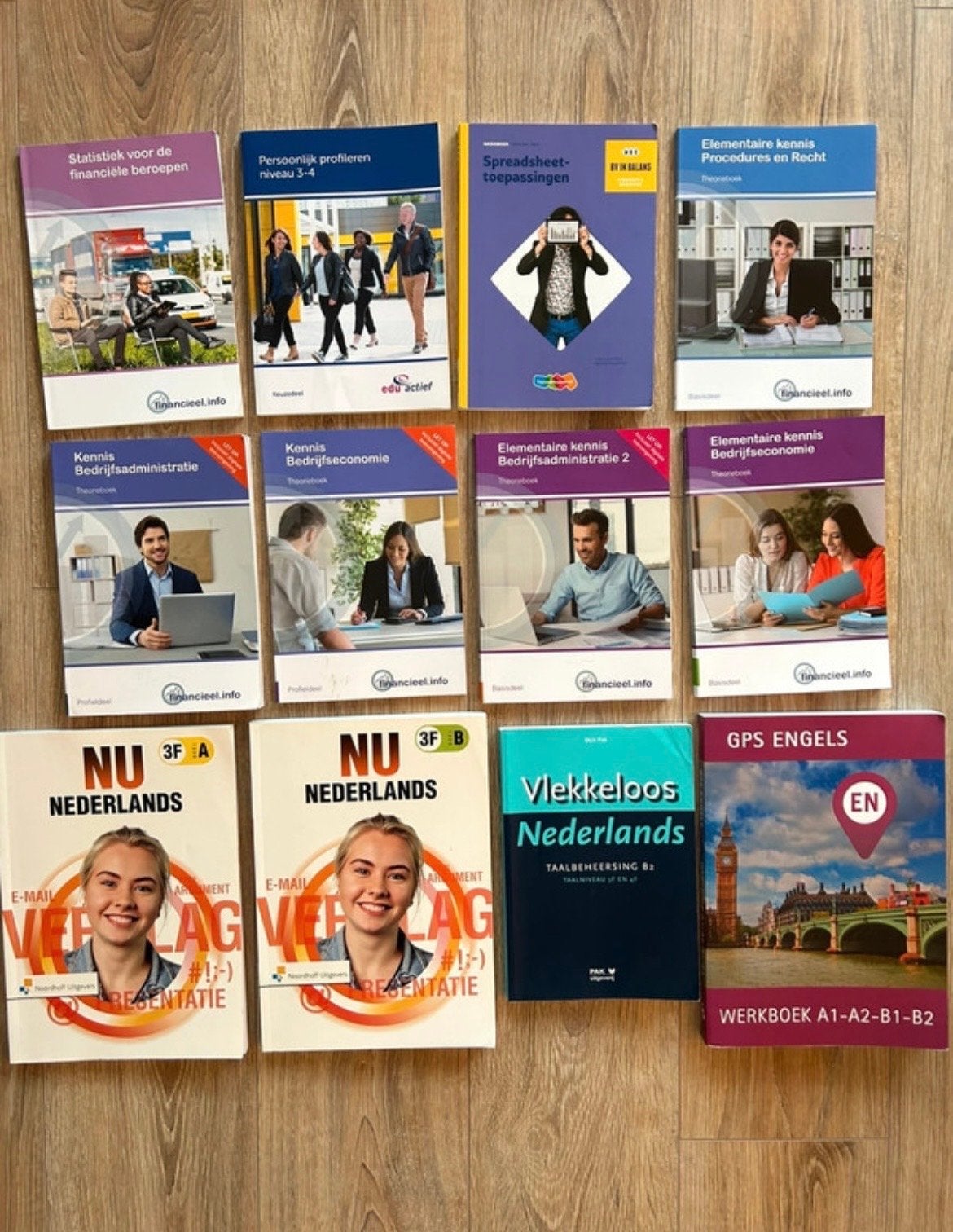 MBO 3/4 Schoolboeken - Nederlands, Engels, Bedrijfseconomie, Ophalen of Verzenden, Zo goed als nieuw, Overige niveaus, Nederlands