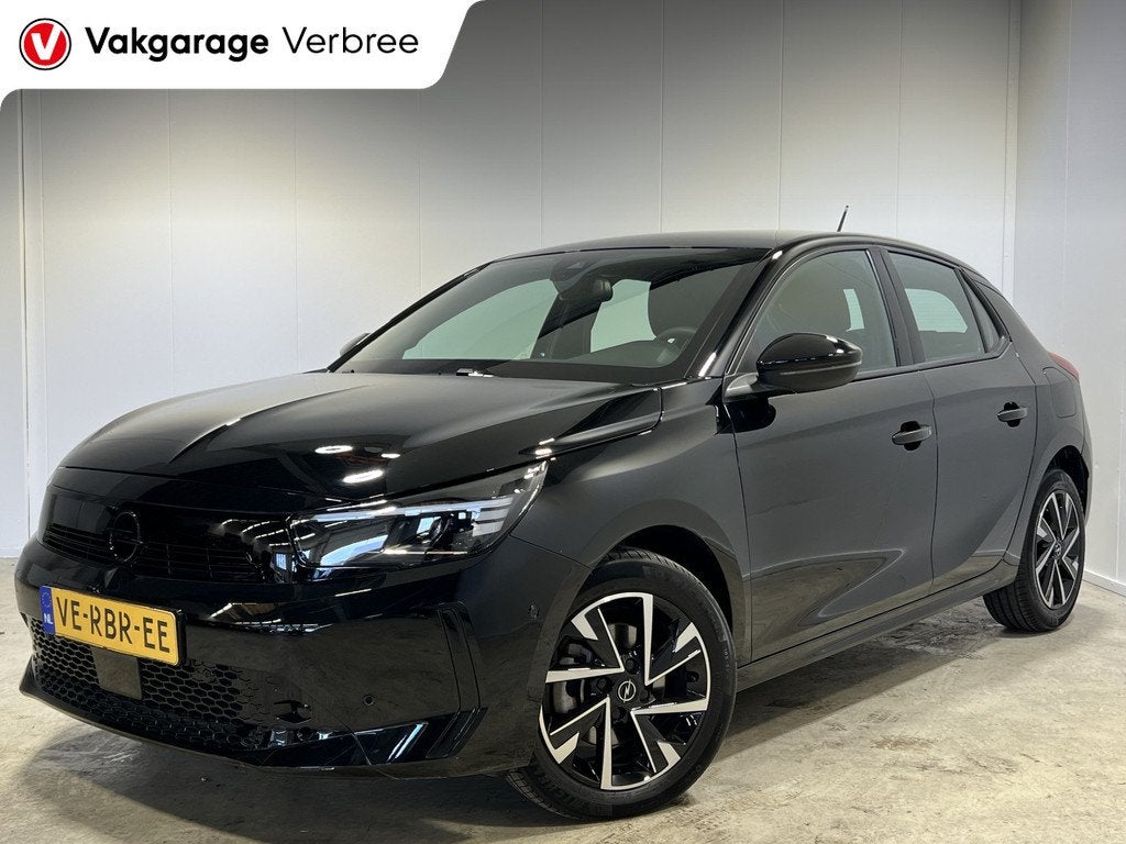 Opel Corsa 1.2 Turbo GS-Line | Android/Apple Carplay | Licht, Voorwielaandrijving, Gebruikt, Zwart, Handgeschakeld