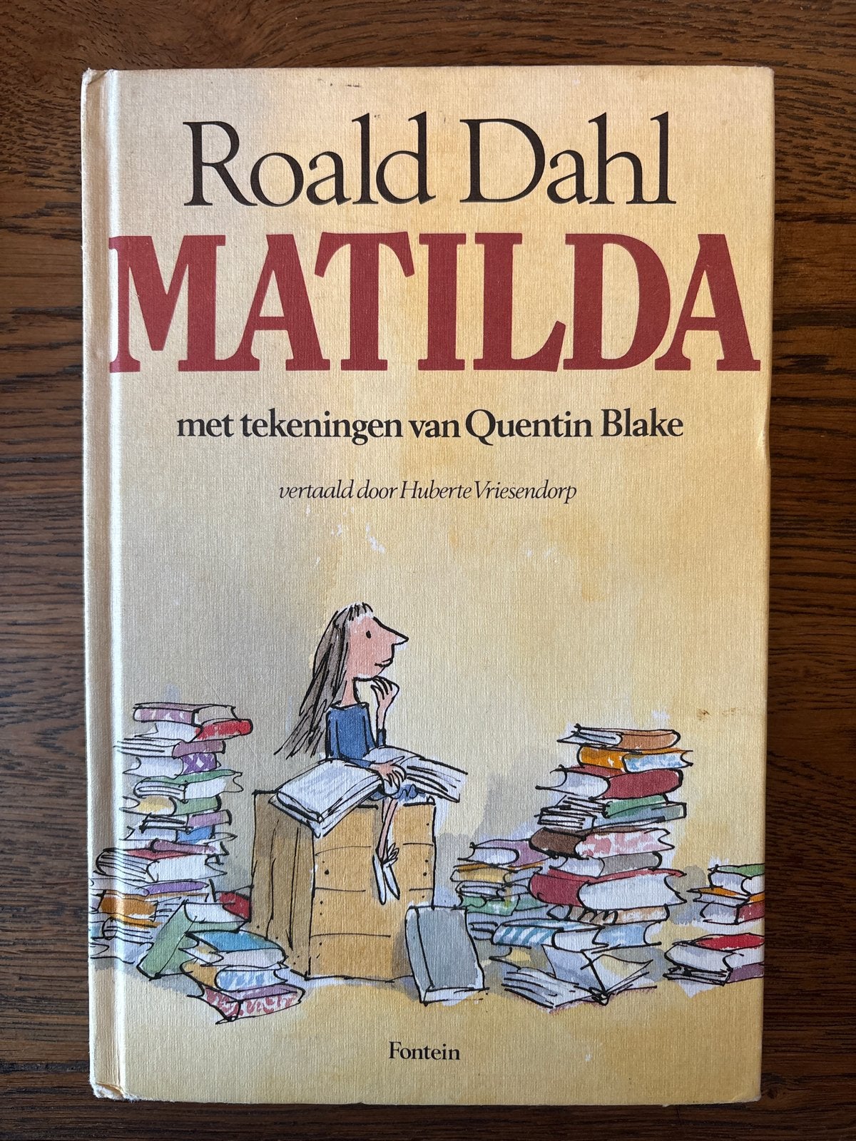 Matilda - Roald Dahl (met tekeningen van Quentin Blake), Ophalen of Verzenden, Gelezen, Fictie algemeen