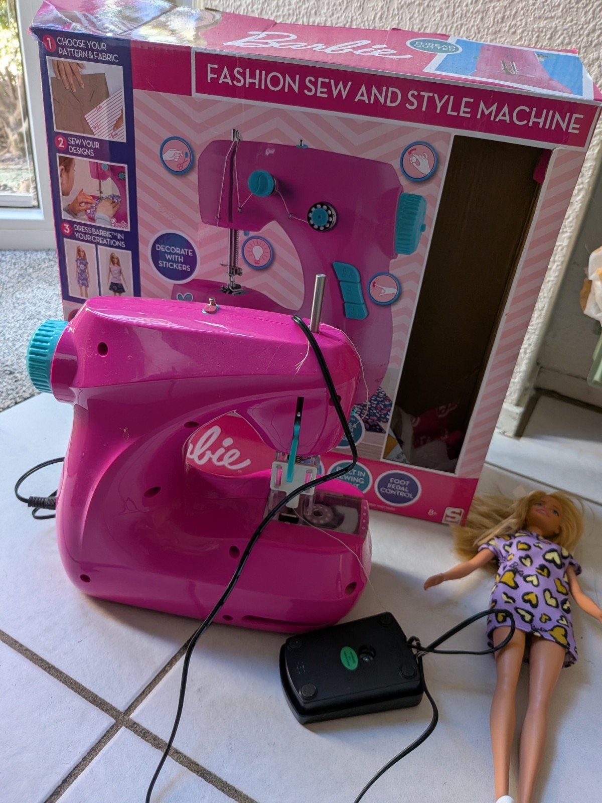 Barbie Naaimachine - Zo goed als nieuw!, Ophalen of Verzenden, Zo goed als nieuw, Overige typen