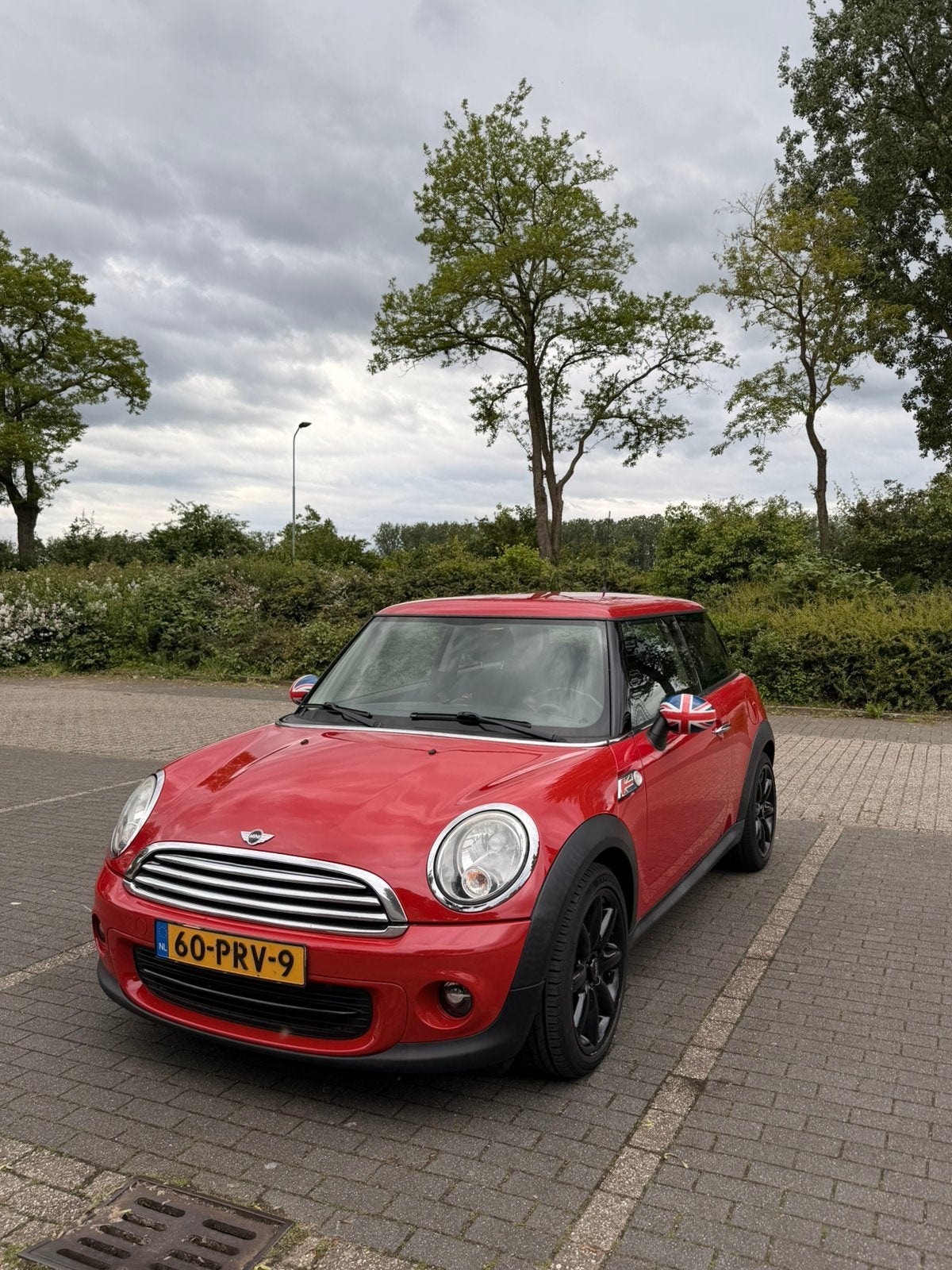 Mini 1.6 75pk 2011 Rood, Auto's, Mini, Particulier, One, ABS, Airbags, Airconditioning, Boordcomputer, Centrale vergrendeling