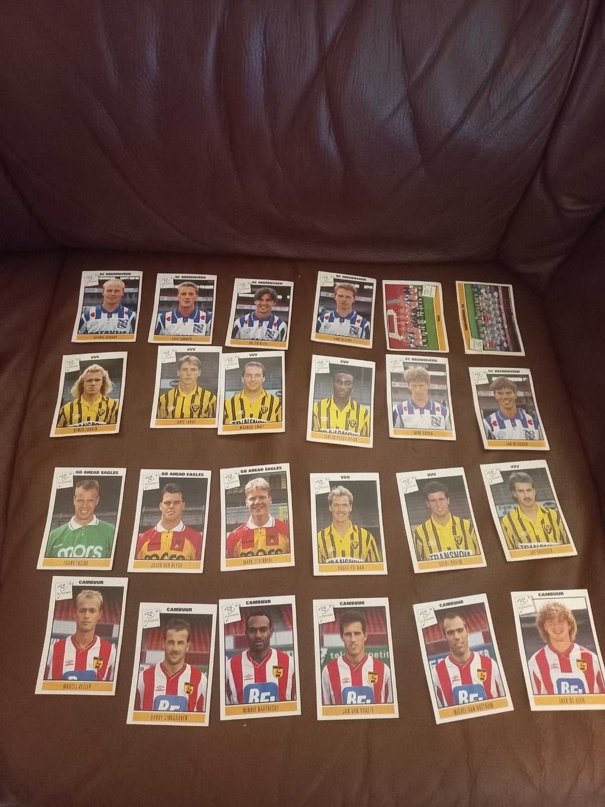 66 Voetbalplaatjes collectie '94 - Diverse clubs panini, Verzamelen, Ophalen of Verzenden, Gebruikt