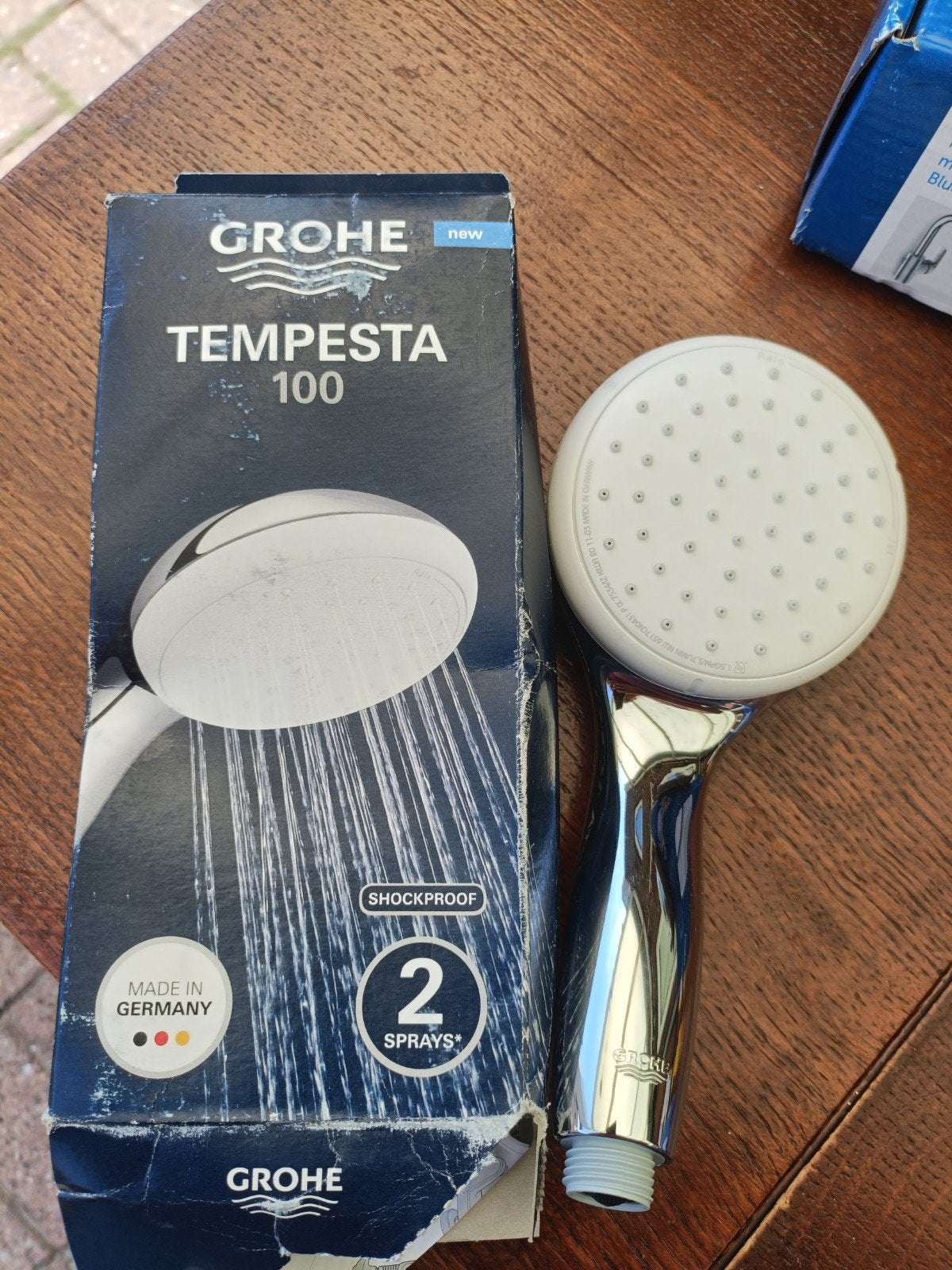 Grohe Tempesta 100 handdouche - Nieuw in doos, Ophalen of Verzenden, Nieuw, Chroom, Douche